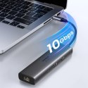 Hub Ugreen USB-C 6w1 HDMI USB-C USB-A Ethernet - szary