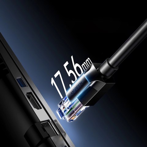 Kabel Ethernet Ugreen Cat6A UTP 8m - czarny