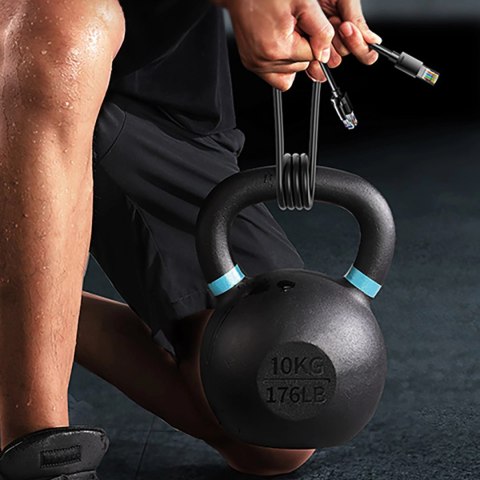 Kabel Ethernet Ugreen Cat6A UTP 8m - czarny