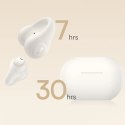 Słuchawki Baseus Bass 15 Clip OWS bezprzewodowe z kablem Baseus Simple USB-C 3A 30cm - białe