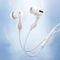 Słuchawki Baseus Encok CZ20 dokanałowe przewodowe USB-C - białe