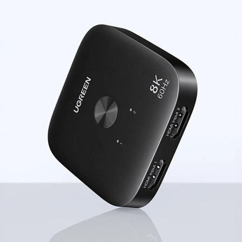 Switch HDMI Ugreen 8K 60Hz Ultra HD 2w1 - czarny