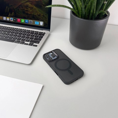 Etui Fashion Case na Samsung Galaxy A57 kompatybilne z MagSafe - czarne