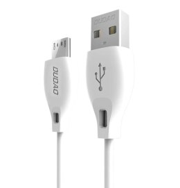 Kabel Dudao L4M USB-A - MicroUSB 2.4 A 1m - biały