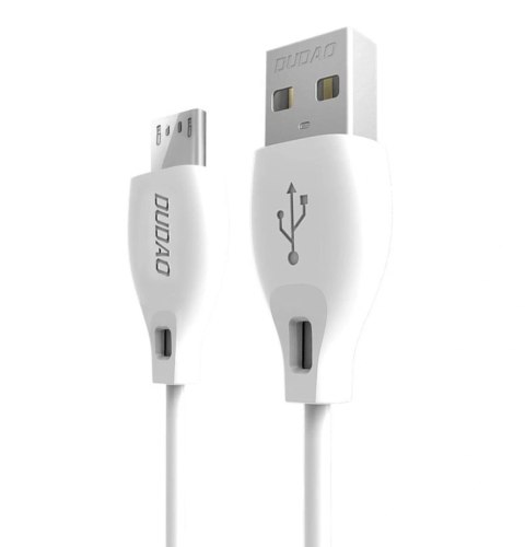 Kabel Dudao L4M USB-A - MicroUSB 2.4 A 1m - biały