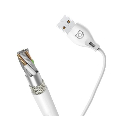 Kabel Dudao L4M USB-A - MicroUSB 2.4 A 1m - biały