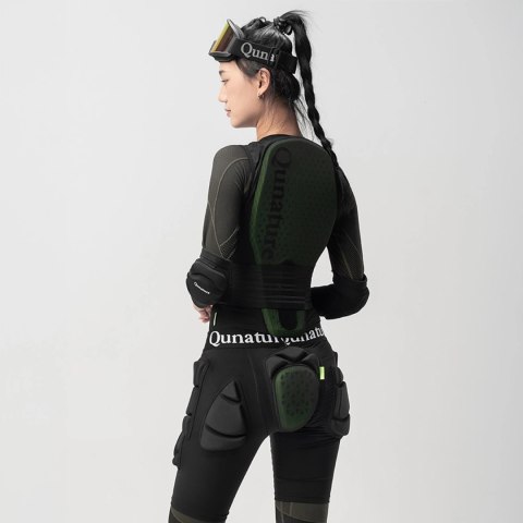 Ochraniacze bioder Qunature Ski - Advanced XL narty snowboard łyżwy - czarne