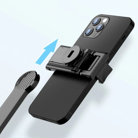 Selfie stick Dudao F18S 4w1 statyw składany z pilotem - czarny