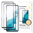 Szkło hartowane Wozinsky Full Glue na Samsung Galaxy S26 Plus kompatybilne z czytnikiem linii papilarnych 2 szt.