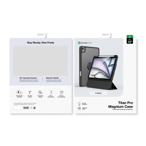 Etui AMAZINGTHING Titan Pro Mag Case na iPad Air M3 13" - czarne