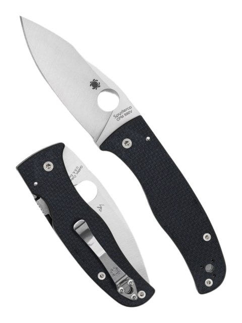 Nóż składany Spyderco Bodacious Sprint Run Carbon Fiber, Satin CPM S90V by Sal Glesser (C263CFP90V)