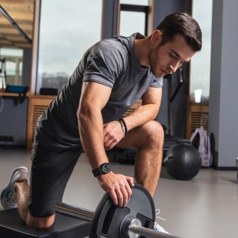 Pasek silikonowy Tech-Protect Silicone Line na Garmin Fenix 5X / 5X Plus / 6X / 6X Pro / 7X / 8 (51 mm) - czerwony