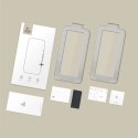 Szkło hartowane Tech-Protect Quick Set+ 2-pack na iPhone 17 - czarne