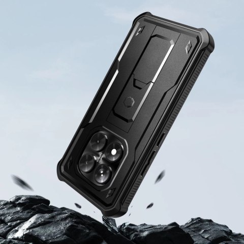 Etui Tech-Protect Kevlar Pro na Xiaomi Redmi Note 14 Pro 5G / Poco X7 5G - czarne