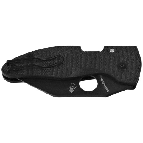 Nóż składany Spyderco MicroJimbo SALT Black G10, Black DLC MagnaCut by Michael Janich (C264GMCBKP)