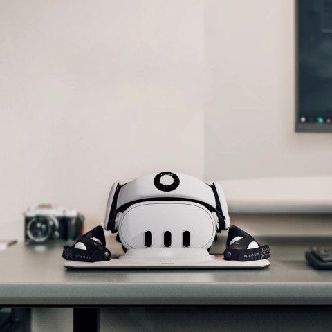 Stacja dokująca BoboVR D3 do Meta Quest 3 - biała