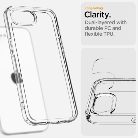 Etui Spigen Ultra Hybrid na iPhone 16e - przezroczyste