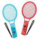 Pakiet akcesoriów rodzinnych 10 w 1 do gry Nintendo Switch Sports - zestaw czerwony i niebieski