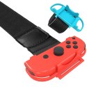 Pakiet akcesoriów rodzinnych 10 w 1 do gry Nintendo Switch Sports - zestaw czerwony i niebieski