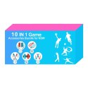 Pakiet akcesoriów rodzinnych 10 w 1 do gry Nintendo Switch Sports - zestaw czerwony i niebieski
