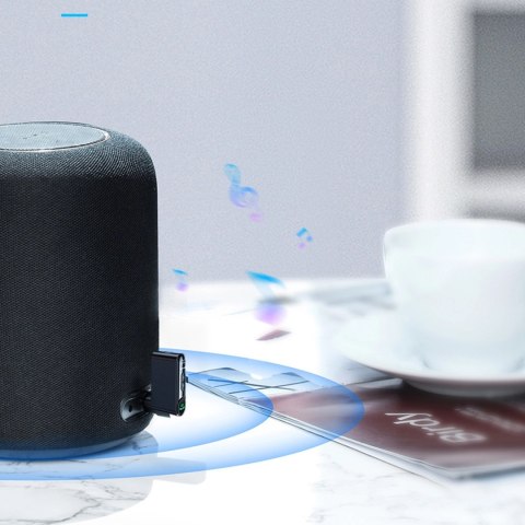 Transmiter Bluetooth AUX Baseus BSBA-02 (Overseas Edition) - czarny