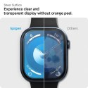 Szkło hybrydowe Spigen Elite Shield "EZ FIT" 2-PACK na Apple Watch 10 (46 MM) - przezroczyste