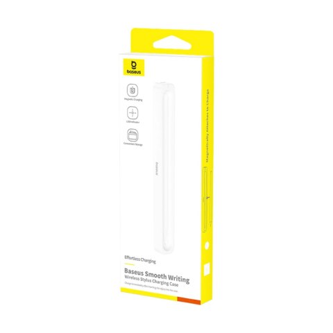 Etui ładujące do rysika Baseus Smooth Writing z kablem Baseus Simple USB-C 3A 30cm - białe