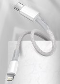 Kabel Baseus CATLGD-02 Lightning - USB-C PD 20W 480Mb/s 1m - biały