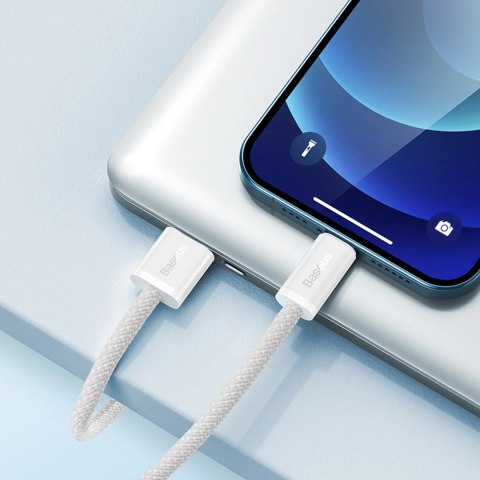 Kabel Baseus Dynamic Series 2,4A USB-A - Lightning 2m - biały