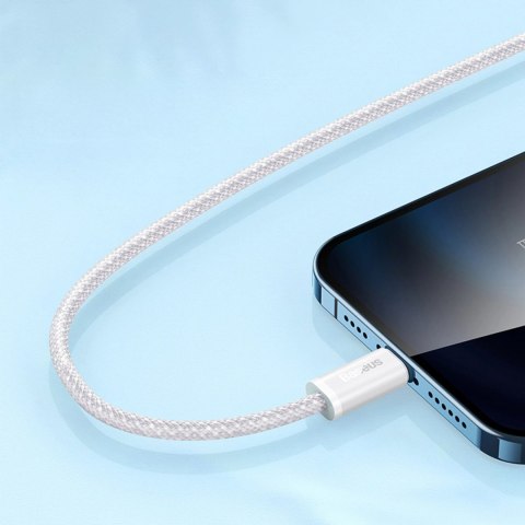 Kabel Baseus Dynamic Series 2,4A USB-A - Lightning 2m - biały