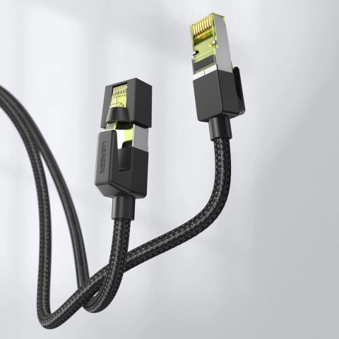 Kabel Ugreen NW150 80423 Ethernet RJ45 Cat 7 10Gbps 2m - czarny