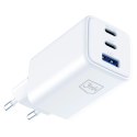 Ładowarka sieciowa USB-C USB-A 3mk Hyper GaN PD Charger 65W™ - biała