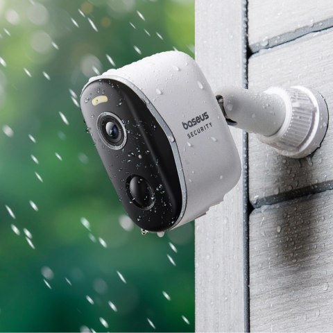 Zestaw monitoringu zewnętrznego Baseus Security N1 2K (2 kamery) - biały