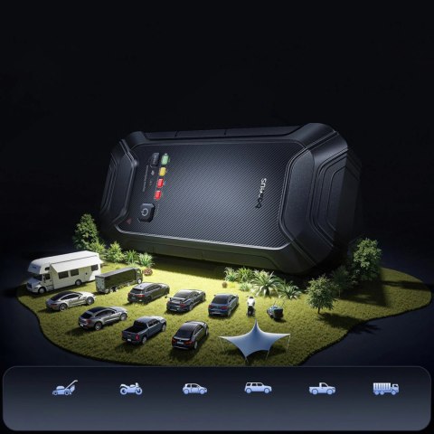 Jump starter Baseus PrimeTrip VJ1 12000mAh - czarny