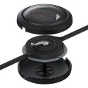 Kabel zwijany Baseus Free2Draw Retractable Crystal 100W 3w1 USB-A - MicroUSB/Lightning/USB-C 1,1m - czarny