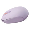 Myszka bezprzewodowa Baseus F01B 2.4GHz + Bluetooth 3.0 + 5.0 - fioletowa