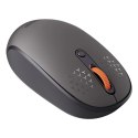 Myszka bezprzewodowa Baseus F01B 2.4GHz + Bluetooth 3.0 + 5.0 - szara