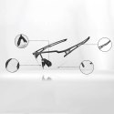Okulary rowerowe Rockbros 10174 UV400 - niebieskie