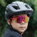 Okulary rowerowe Rockbros dla dzieci, polaryzacyjne, z ochroną UV dziecięce - różowe