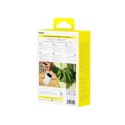 Powerbank Baseus EnerFill FC31 20000mAh 22.5W z wyświetlaczem cyfrowym z 2 wbudowanymi kablami - biały