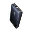 Powerbank Baseus Nomos 10000mAh 45W Qi2 z podstawką kompatybilny z MagSafe z wbudowanym kablem USB-C - czarny