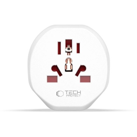 Przejściówka / adapter Tech-Protect Universal Travel Adapter na EU - biała