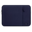 Etui Tech-Protect Sleevy Laptop 13-14 - granatowe