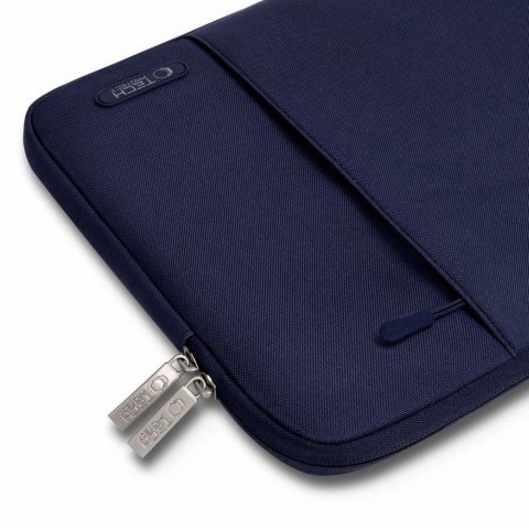 Etui Tech-Protect Sleevy Laptop 13-14 - granatowe