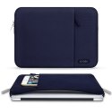 Etui Tech-Protect Sleevy Laptop 13-14 - granatowe