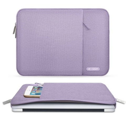 Etui Tech-Protect Sleevy Laptop 13-14 - lawendowe