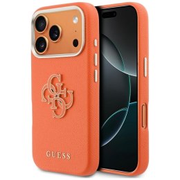 Guess nakładka HC PU FW RESIN LOGO ORANGE do iPhone 17 Pro 6,3