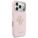 Guess nakładka HC PU FW RESIN LOGO PINK do iPhone 17 Pro Max 6,9" różowa