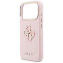 Guess nakładka HC PU FW RESIN LOGO PINK do iPhone 17 Pro Max 6,9" różowa