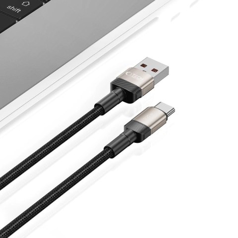 Kabel Tech-Protect UltraBoost Evo USB-C / USB-A 100W 5A 1m - tytanowy